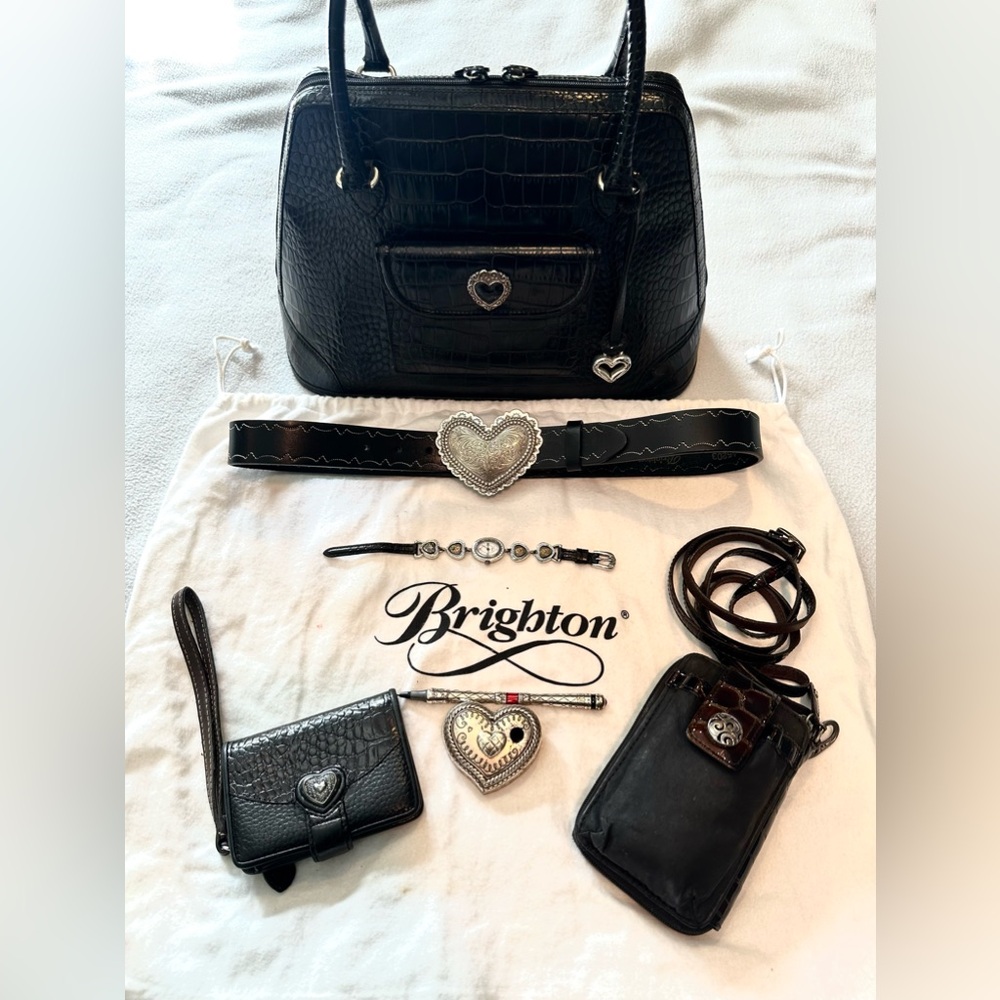 Brighton Bundle Purse Wallet Phone Purse Pen Watch